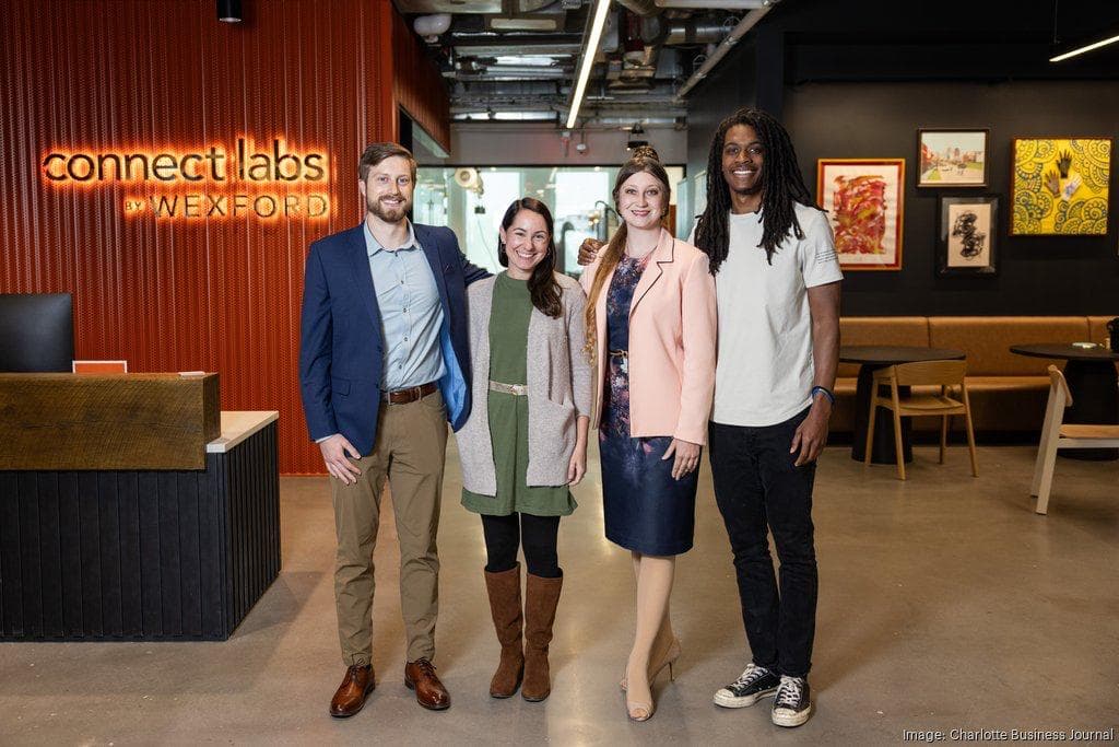 Members of the 2026 gBETA Charlotte Health cohort at Connect Labs by Wexford at The Pearl